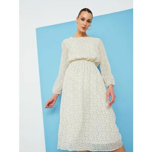Платье Vittoria Vicci, размер XL, молочный/черный