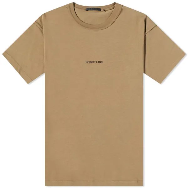 Футболка Helmut Lang наизнанку, оливковый