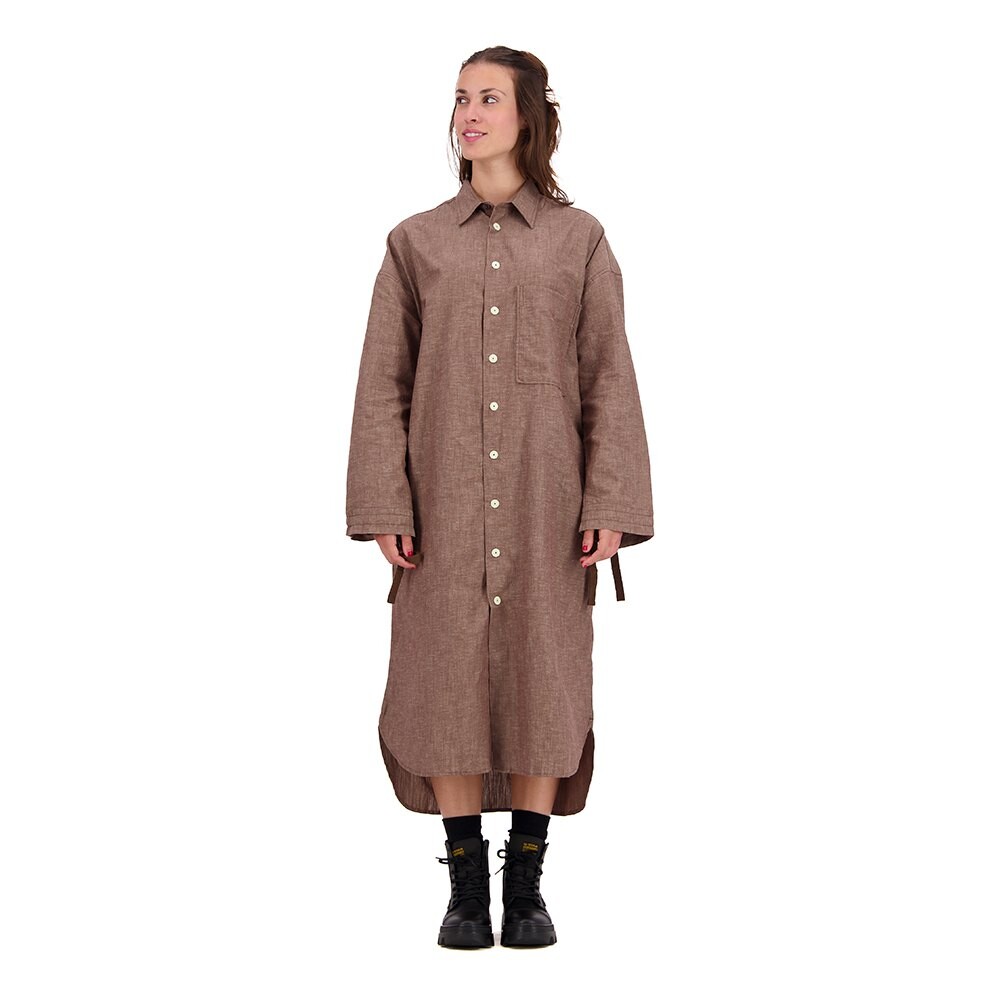 Платье G-Star D22160 Long Sleeve Long, коричневый