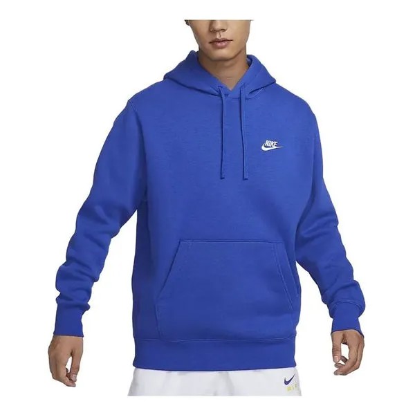 Толстовка Nike Sportswear Club Fleece Pullover Hoodie 'Blue', синий