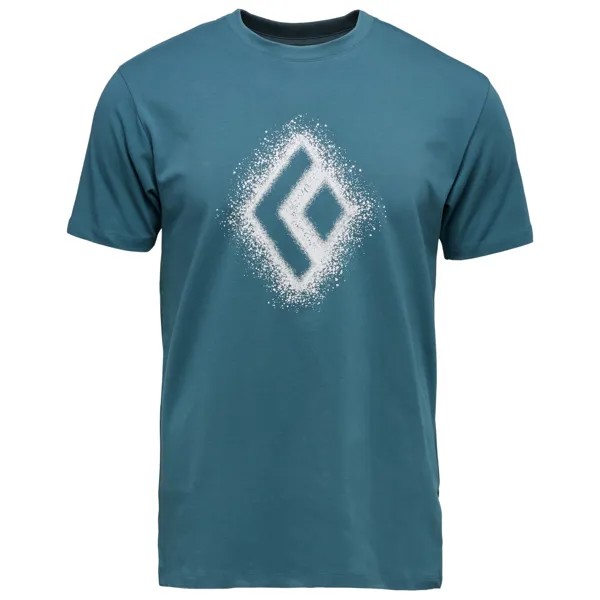 Футболка Black Diamond Chalked Up 2 0 S/S Tee, цвет Creek Blue