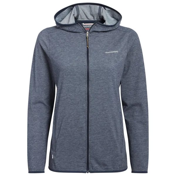 Толстовка с капюшоном Craghoppers Women's Nosilife Afia Kapuzenjacke, цвет Blue Navy