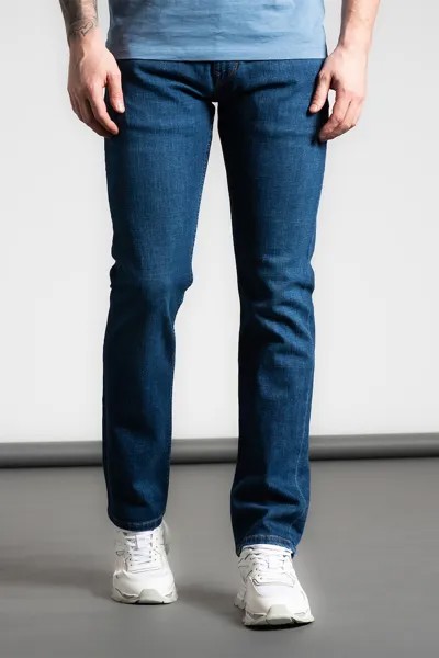 Прямые джинсы со средней посадкой на талии Pepe Jeans London, синий