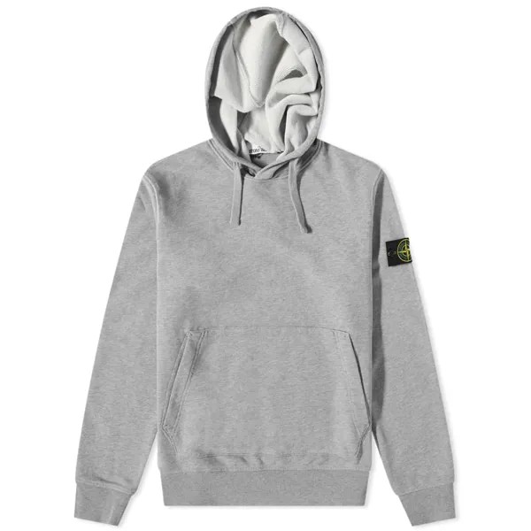 Толстовка Popover Stone Island, окрашенная в одежде