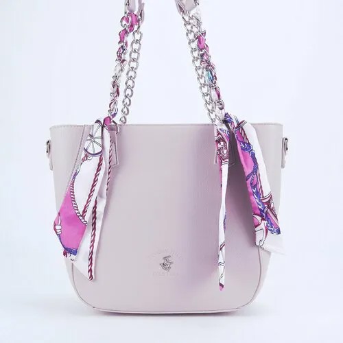 Сумка Beverly Hills Polo Club, лиловый, фиолетовый