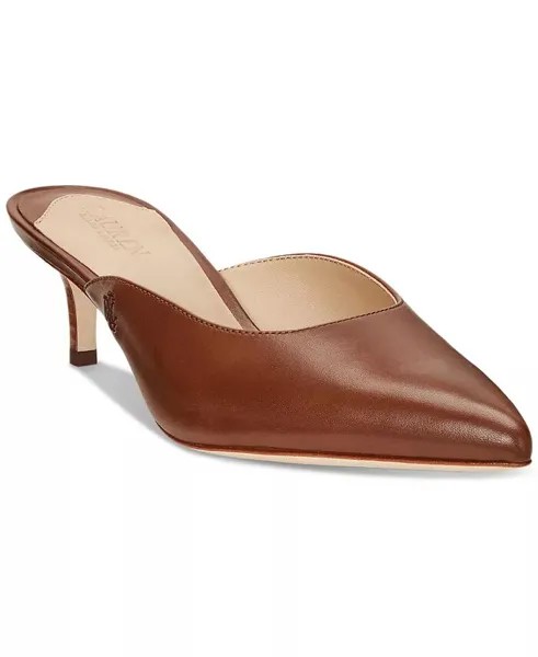 Женские туфли-мюли Adrienne Lauren Ralph Lauren, бежевый