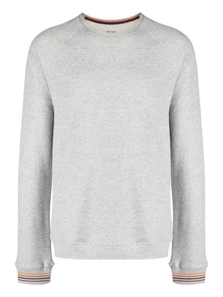 Paul Smith толстовка с полосками, серый