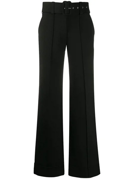 Victoria Victoria Beckham брюки широкого кроя с поясом