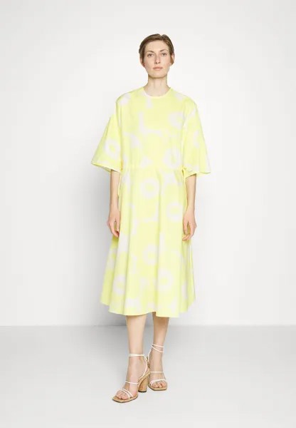 Летнее платье Marimekko, желтый/белый