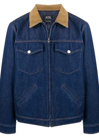 A.P.C. джинсовая куртка