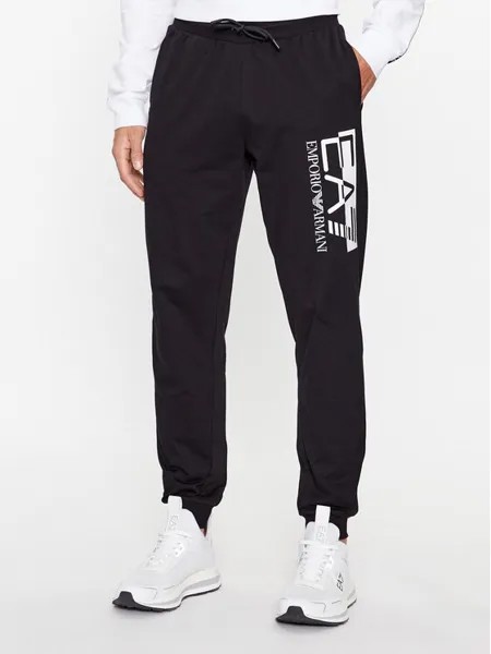 Спортивные брюки regular fit Ea7 Emporio Armani, черный