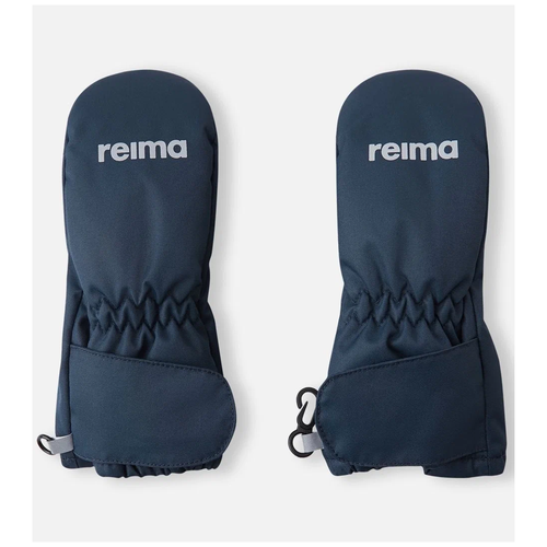 Варежки Reima детские зимние, подкладка, непромокаемые, размер 1, синий