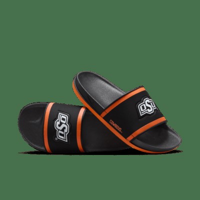 Шлепанцы Nike Offcourt (Oklahoma State) Slide, цвет Black/Total Orange/White