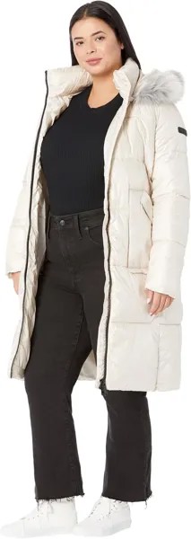 Пальто Sam Edelman Mid Length Lofty, слоновая кость