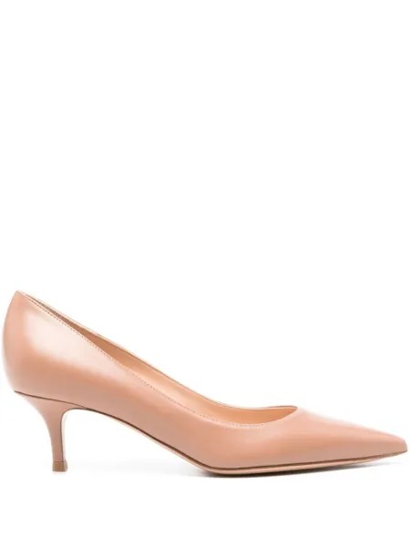 Gianvito Rossi туфли Gianvito 55, нейтральный цвет