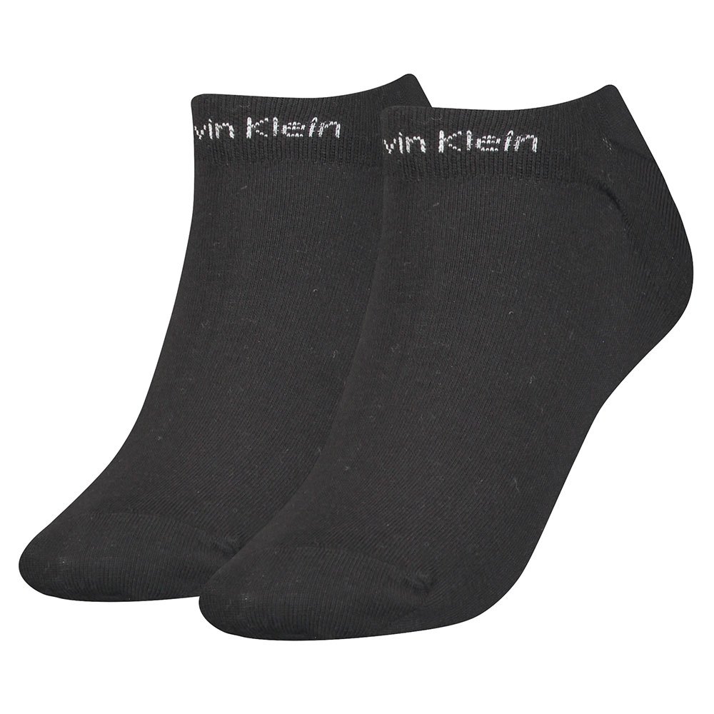 Носки Calvin Klein Sneaker Gripper 2 шт, черный