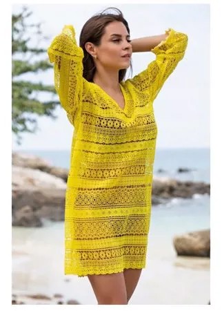 Пляжная туника MIA-AMORE Jamaica, размер L/XL, желтый