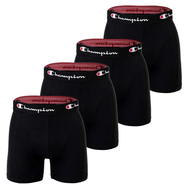 Боксеры Champion Boxershort 4 шт, черный