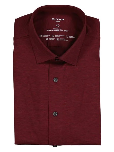 Рубашка OLYMP Luxor Modern fit, красный
