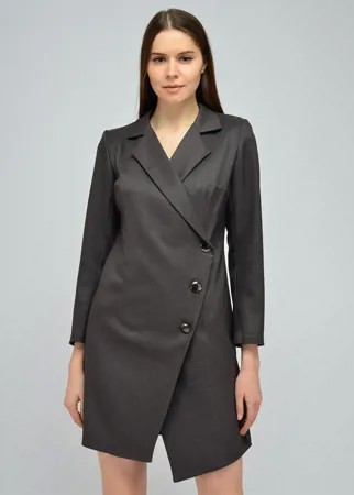 Платье-пиджак женское 1001dress VI00127CF коричневое 42