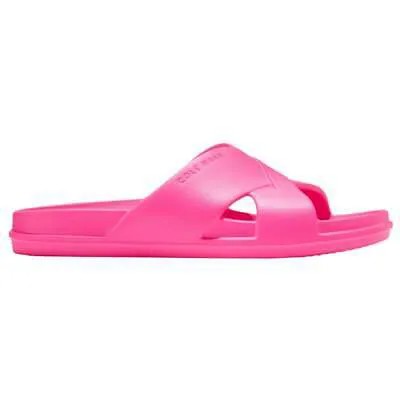 Женские розовые повседневные сандалии Cole Haan Findra Eva Pool Slides W25154