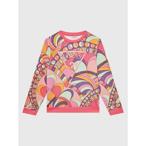 Свитшот GUESS, размер 14Y [METY], розовый