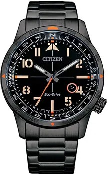 Японские наручные  мужские часы Citizen BM7555-83E. Коллекция Eco-Drive