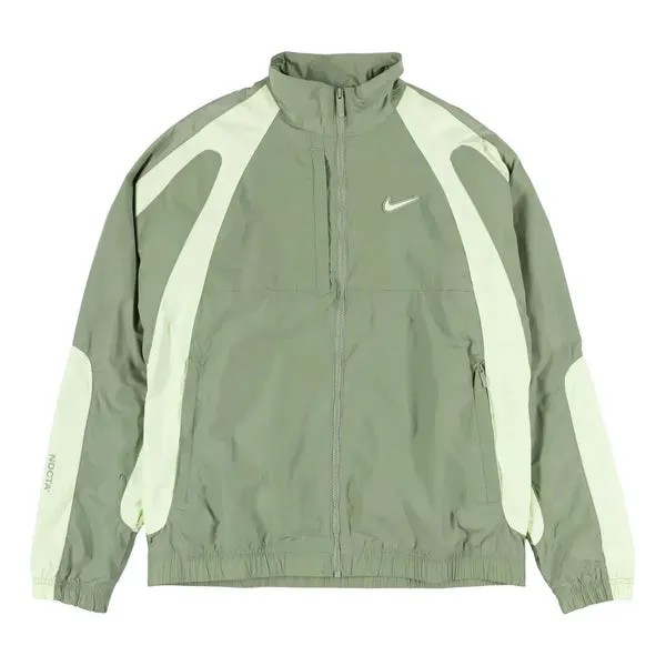 Куртка x nocta drake тканая спортивная куртка Nike, зеленый