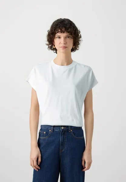 Базовая футболка SHORTSLEEVE CUT ON ROUNDNECK Marc O'Polo DENIM, белый
