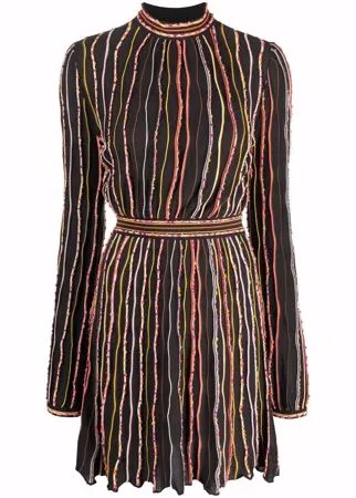M Missoni платье мини с вышивкой