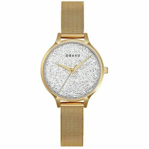 Наручные часы OBAKU Часы Obaku V238LXGWMG, серебряный