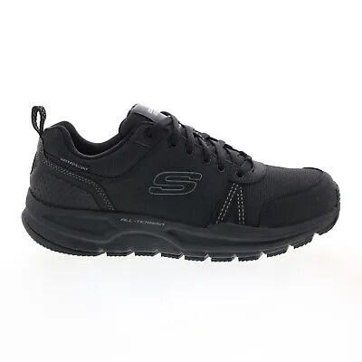 Skechers Escape Plan 2.0 Lochridge Мужские черные широкие кроссовки Lifestyle Обувь