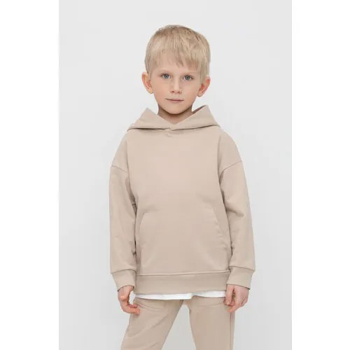 Толстовка crockid, размер 60/116, бежевый