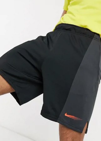 Черные шорты Nike Training Sport Clash-Черный цвет