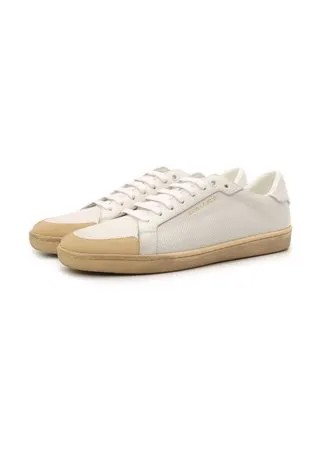 Кожаные кеды SL/10 Saint Laurent