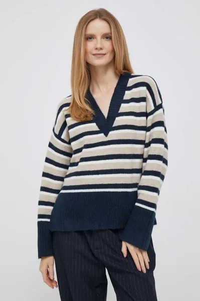 Свитер Debbie из смесовой шерсти Pepe Jeans, бежевый