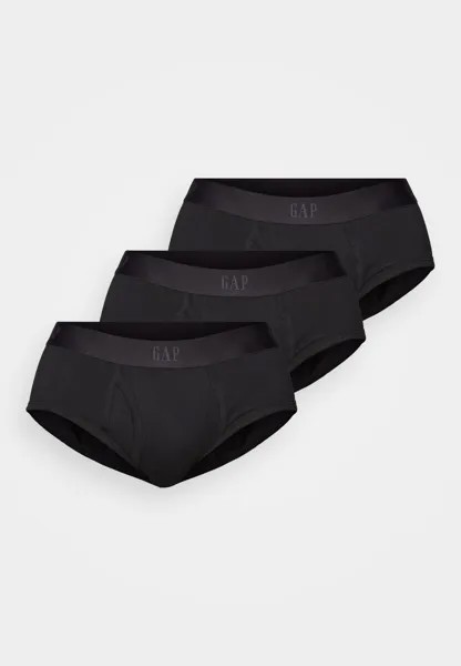 Трусы BRIEF 3 PACK GAP, черный