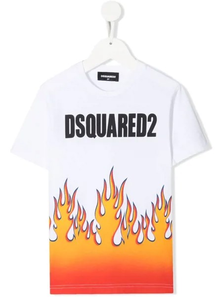 Dsquared2 Kids футболка с принтом