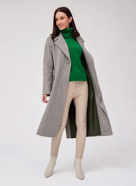 Пальто женское Giulia Rosetti 59789 зеленое 42 RU