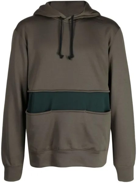 Худи с кулиской Comme des Garçons Homme Deux, зеленый