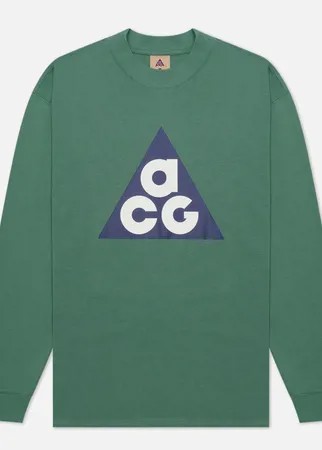 Мужской лонгслив Nike ACG NRG Big, цвет зелёный, размер XXXL