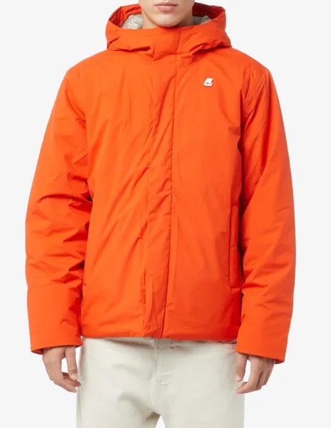 Куртка Ripstop Marmotta с капюшоном K-Way, оранжевый