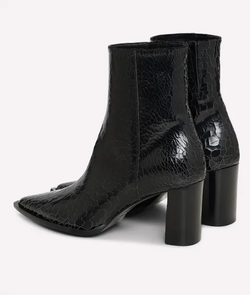 Черные женские ботинки с кракле Edginess DOROTHEE SCHUMACHER, черный