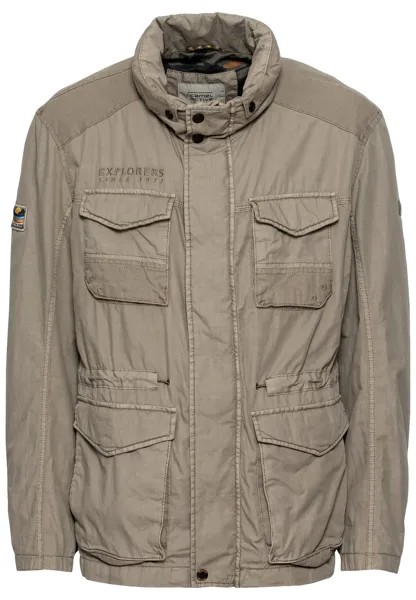 Куртка Camel Active Fieldjacket aus reiner Baumwolle, хаки