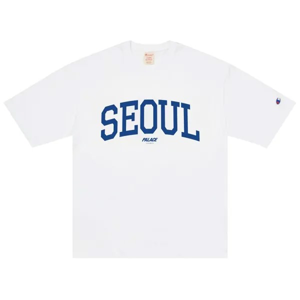 Футболка Palace Champion Shop T-Shirt Seoul, белый