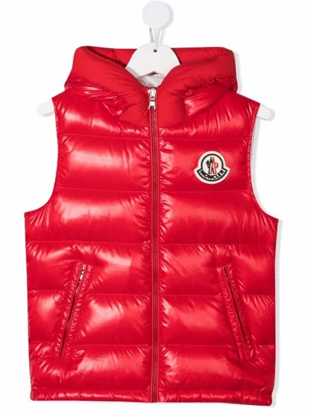 Moncler Enfant дутый жилет на молнии