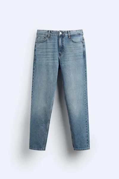 Джинсы Zara Slim Fit, голубой