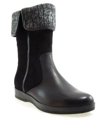 ЧЕРНЫЕ ЖЕНСКИЕ ЛЕГКИЕ БОТИНКИ НА МОЛНИИ ROCKPORT BAKULA Sz. 5.5 #APW26451