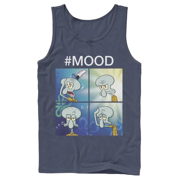 Мужская майка Nickelodeon SpongeBob SquarePants Squidward Mood