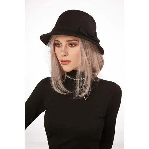 Шляпа классический Nothing but Love, демисезон/зима, размер 55/57, черный